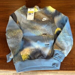 NWT Nike Kids Speckled Blue T-Shirt